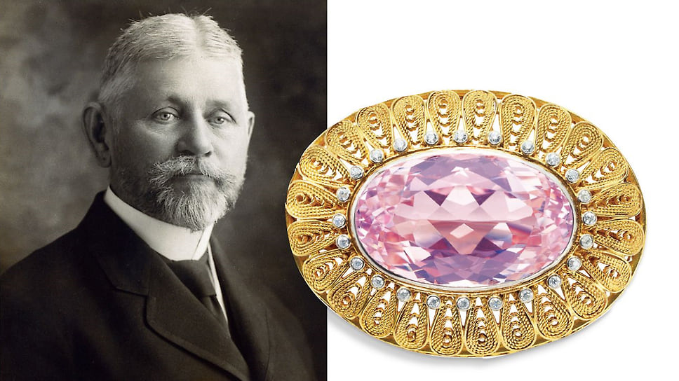 1903 год. Найден новый драгоценный камень, который назвали в честь главного геммолога Tiffany, доктора Джорджа Фредерика Кунца – кунцит. Tiffany — первая розничная компания, в штате которой есть должность геммолога