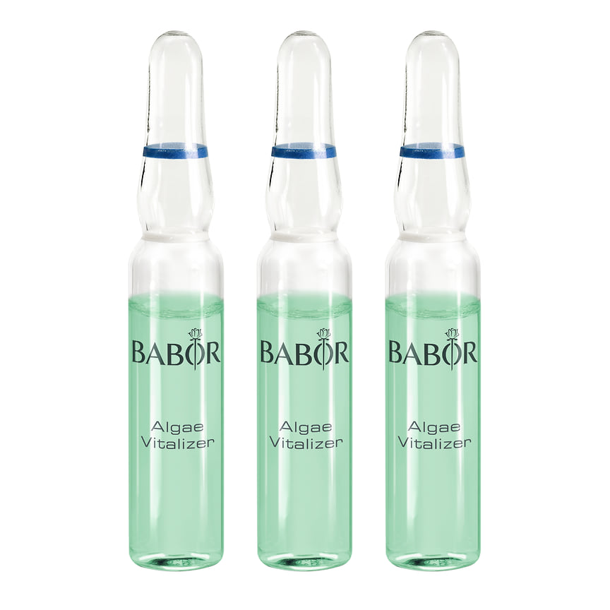 Babor, ампулы c комплексом водорослей Algae Vitalizer для увлажнения и витализации кожи.