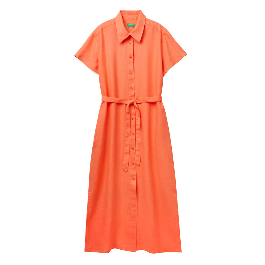 Платье-рубашка, United Colors of Benetton