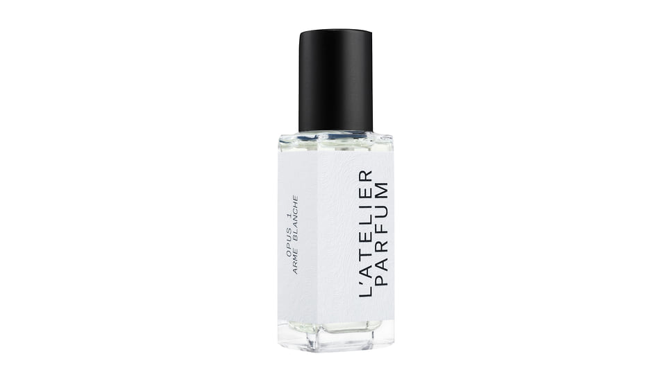 L’Atelier Perfumes, парфюмерная вода Arme Blanche. Ноты: тубероза, жасмин, цветок апельсина, мускус, нероли, сандал, ветивер.