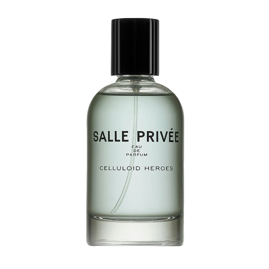 Salle Privee, парфюмерная вода Celluloid Heroes. Ноты: бергамот, огурец, лимон, магнолия, цветы апельсина, мускус, амбра и сандал.
