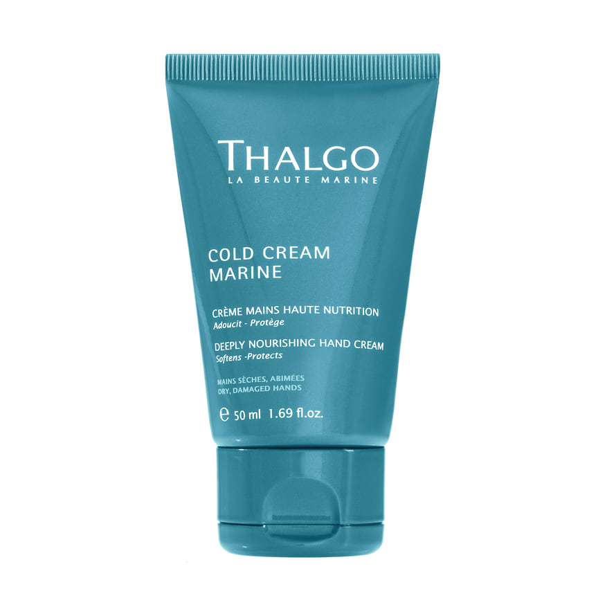 Thalgo, восстанавливающий крем для рук Cold Cream. Состав: масла таману, азиатского салового дерева, провитамин В5.