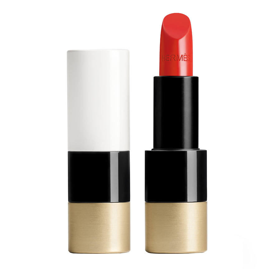 Hermes Beaute, помада из коллекции Rouge Hermes, оттенок 75, Rouge Amazon.