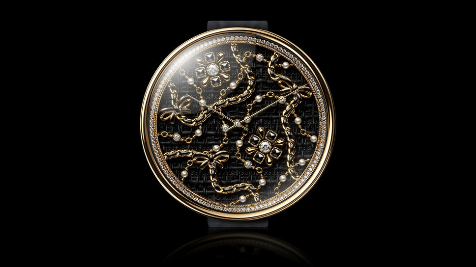 Часы Chanel Mademoiselle Prive Pique-Aiguilles Decor Perles
