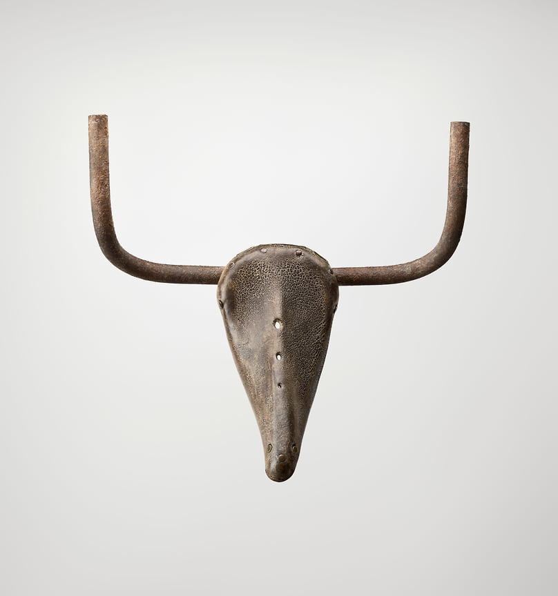 Пабло Пикассо «Голова быка», седло и руль (кожа и металл), 1942 год