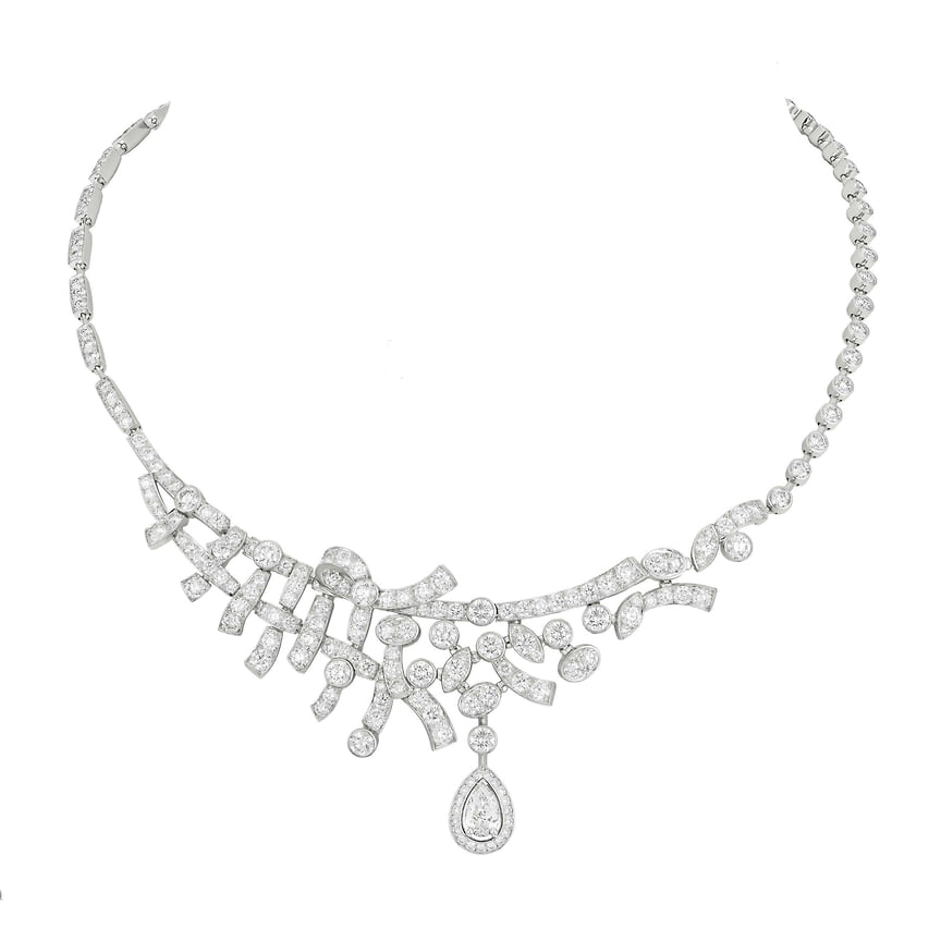 Chanel High Jewelry, колье Tweed Ruban