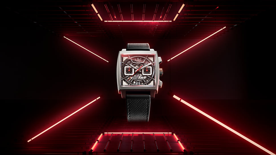 Часы-скелетон TAG Heuer Monaco Chronograph