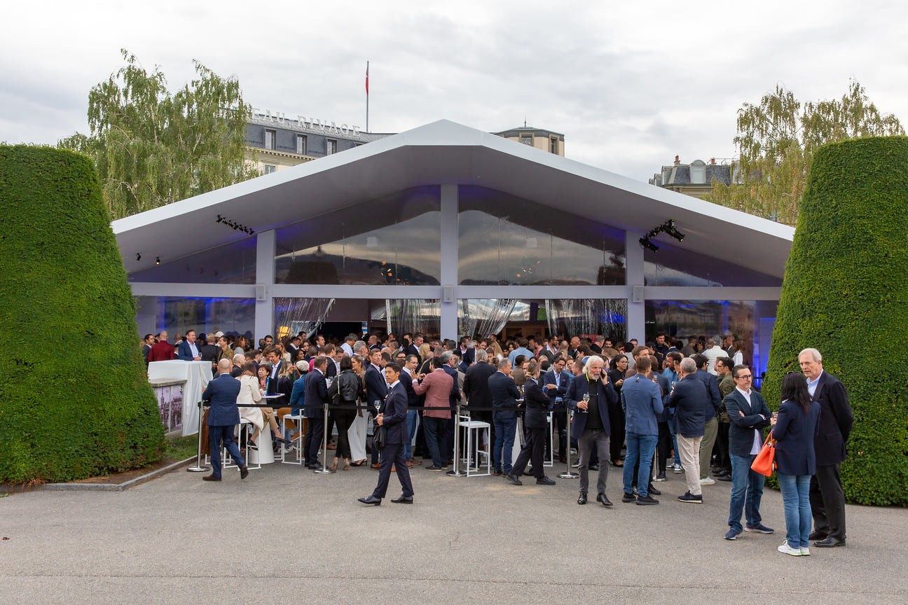 Павильон Rotonde du Mont Blanc был центром четвертого часового салона Geneva Watch Days