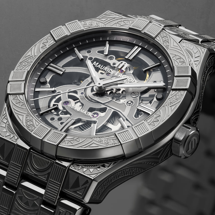  Часы Maurice Lacroix Aikon Skeleton Urban Tribe