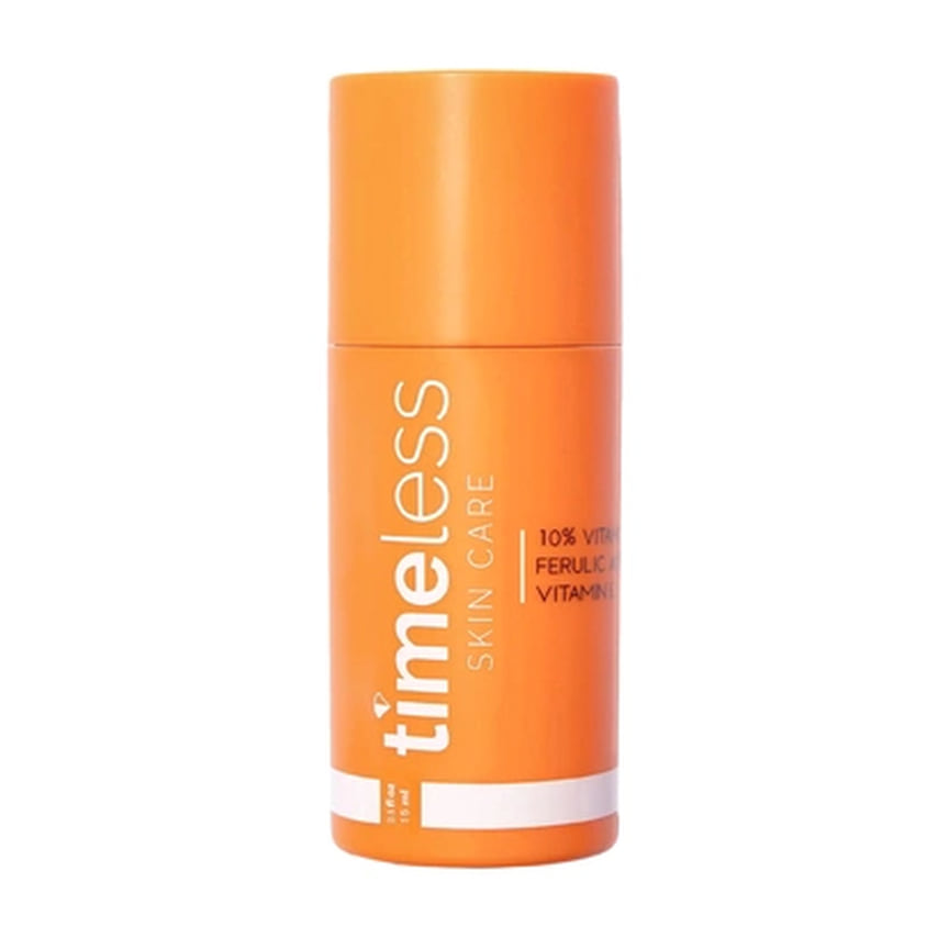 Timeless Skin Care (США), сыворотка для лица с витаминами С, Е и феруловой кислотой: придает сияние тусклой коже, осветляет пигментные пятна и уменьшает признаки старения. (в Foam).