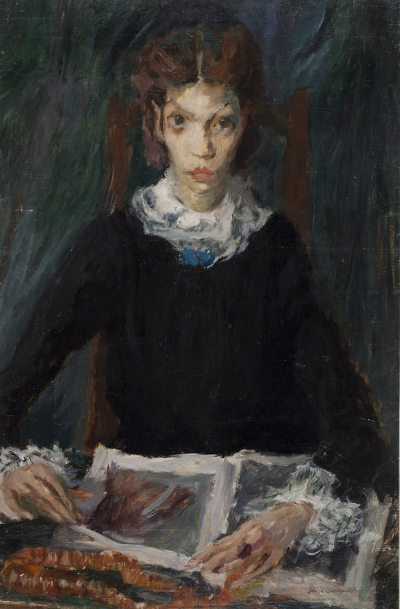 Яков Шапиро. Девочка. 1920-е гг. Собрание Наталии Курниковой