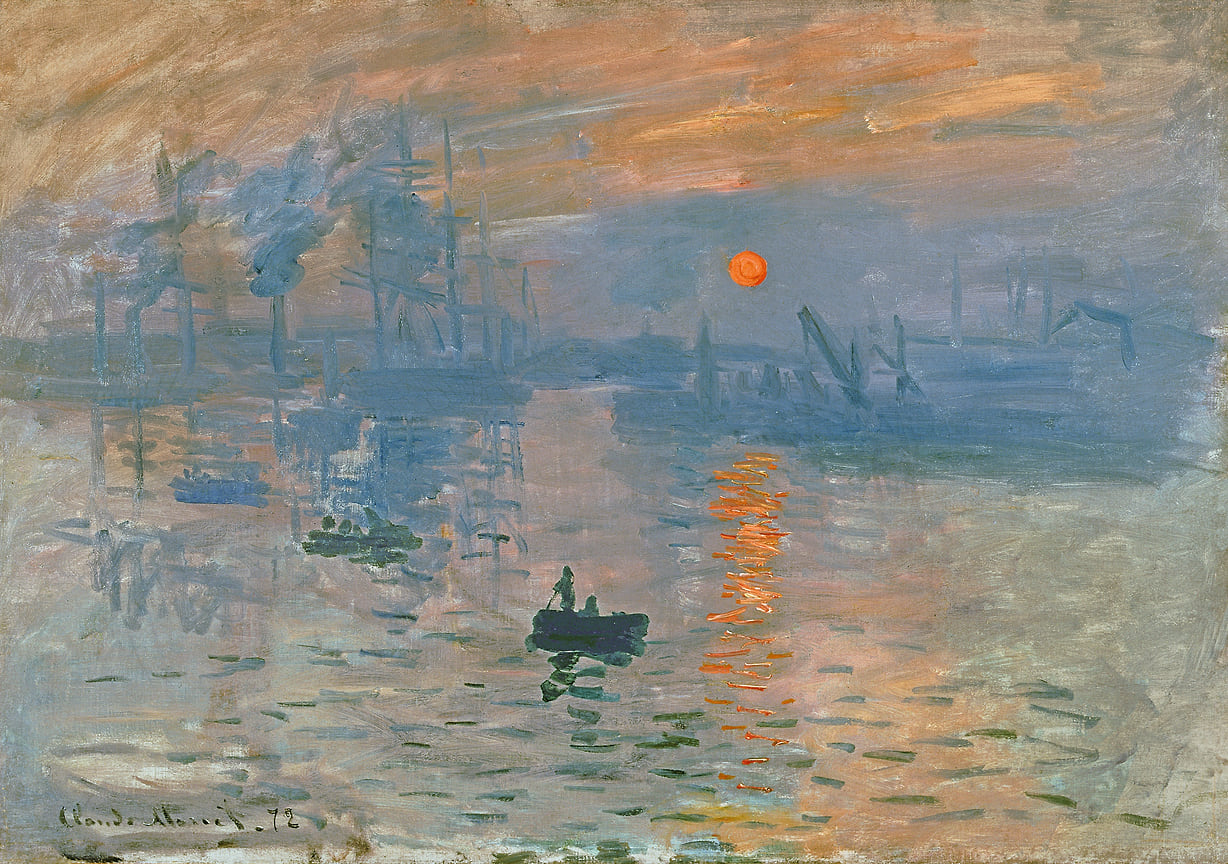 Клод Моне, «Впечатление, восход солнца», 1872