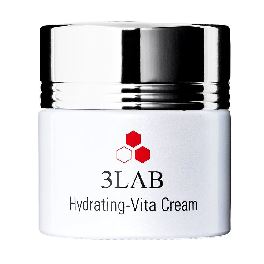 3LAB, увлажняющий вита-крем для лица Hydrating-Vita Cream: средство с витаминами A, C и E и морскими минералами, способствует уменьшению негативного воздействия окружающей среды и повышает способность кожи удерживать влагу