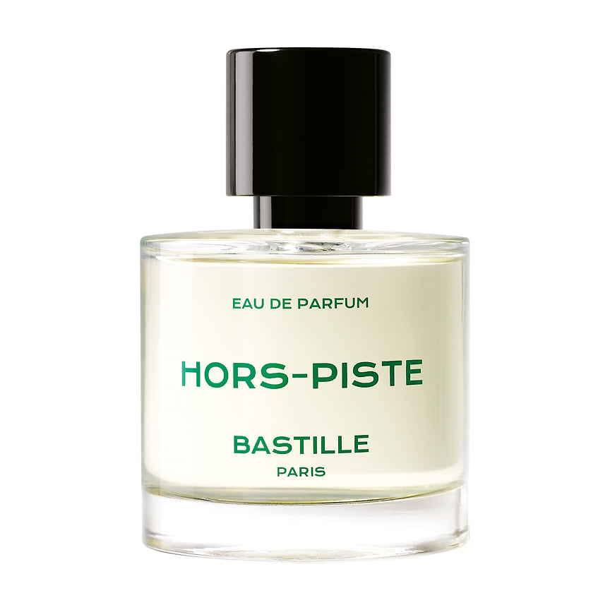 Bastille Paris, парфюмерная вода Hors-Piste. Ноты: мандарин, сладкий апельсин, можжевельник, мате, имбирь, розовый перец, виргинский кедр, амброксан, жасминовая нота