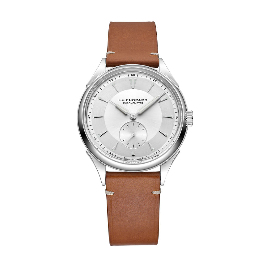 Часы L.U.C Qualite Fleurier, сталь Lucent, 39 мм, Chopard