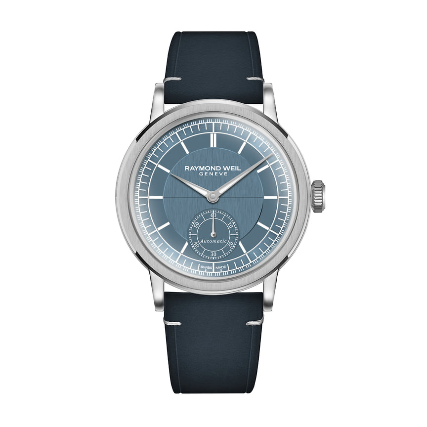 Часы Millesime Automatic Small Seconds, сталь, 39,5 мм, Raymond Weil