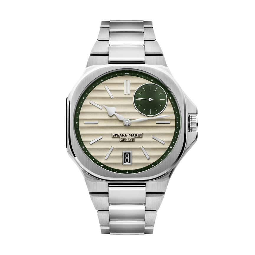 Часы Ripples Dune date, сталь, 40,3 мм, Speake-Marin