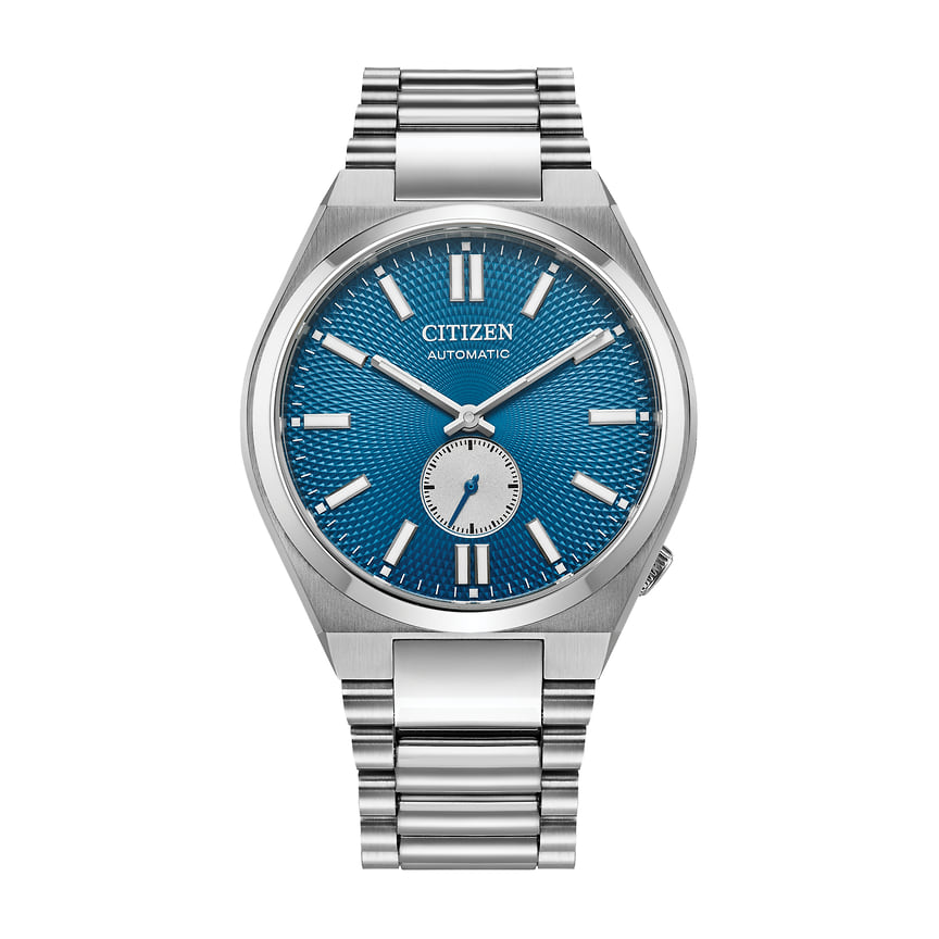 Часы Tsuyosa Small Second Automatic, сталь, 40 мм, Citizen