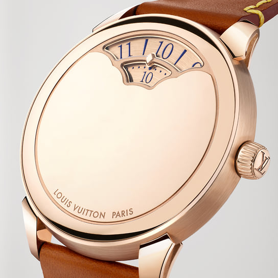 Золотые часы Louis Vuitton Tambour Convergence