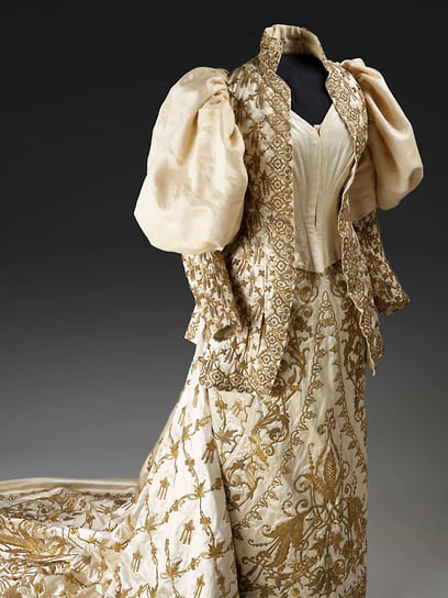 Свадебный костюм, 1880 год