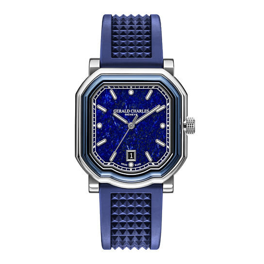 Часы Maestro 2.0 Ultra-Thin Tourbillon, сталь, лазурит, Gerald Charles