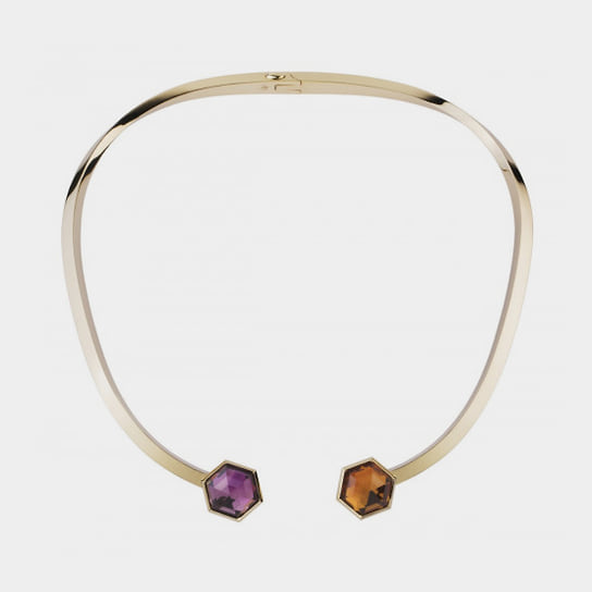 Колье Falconnier c цитрином и аметистом, Epic Jewellery