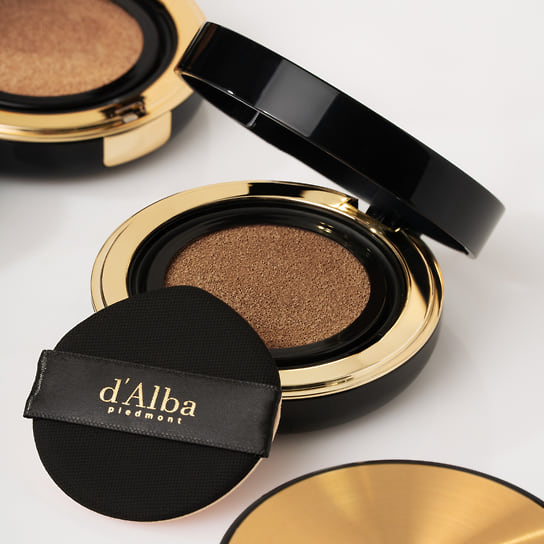 d&#39;Alba, тональный кушон с эффектом сияния и солнцезащитным фактором SPF 50 Glow Fit Serum Cover Cushion