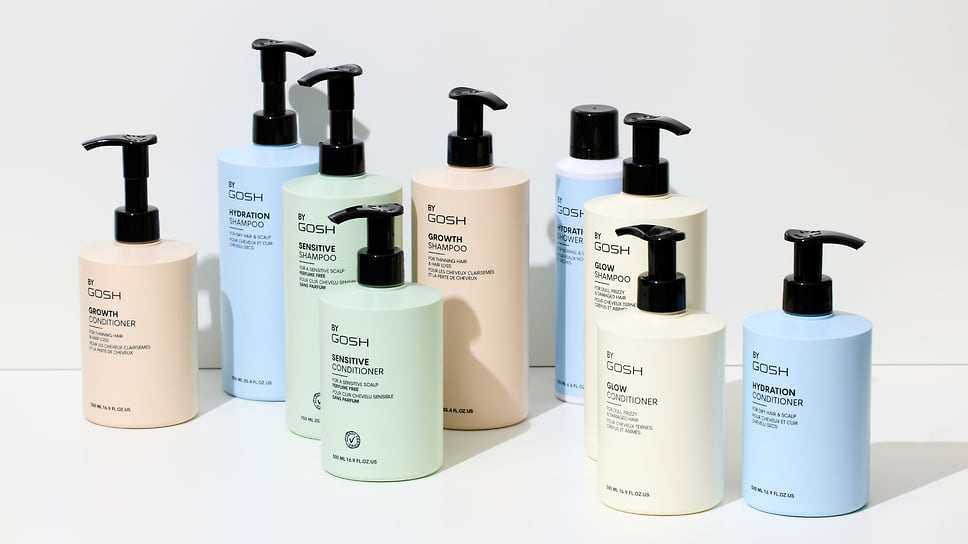 Gosh, средства для ухода за волосами: Glow, Hydration, Sensitive