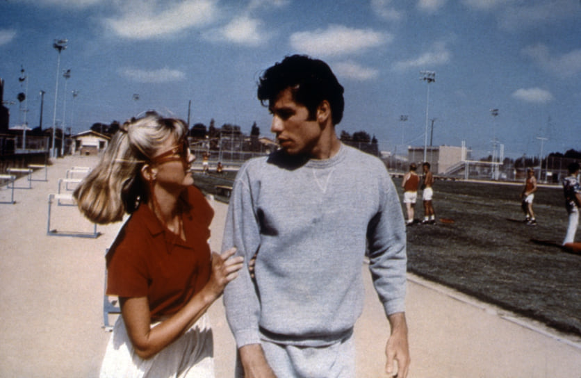 Оливия Ньютон-Джон и Джон Траволта, 1978 год