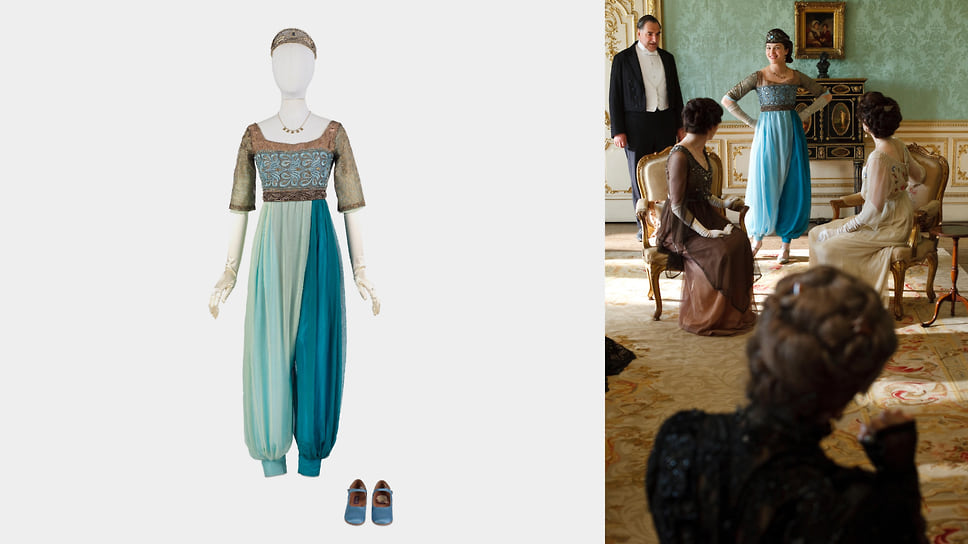 Джессика Браун Финдли (в роли леди Сибил): «Шаровары»