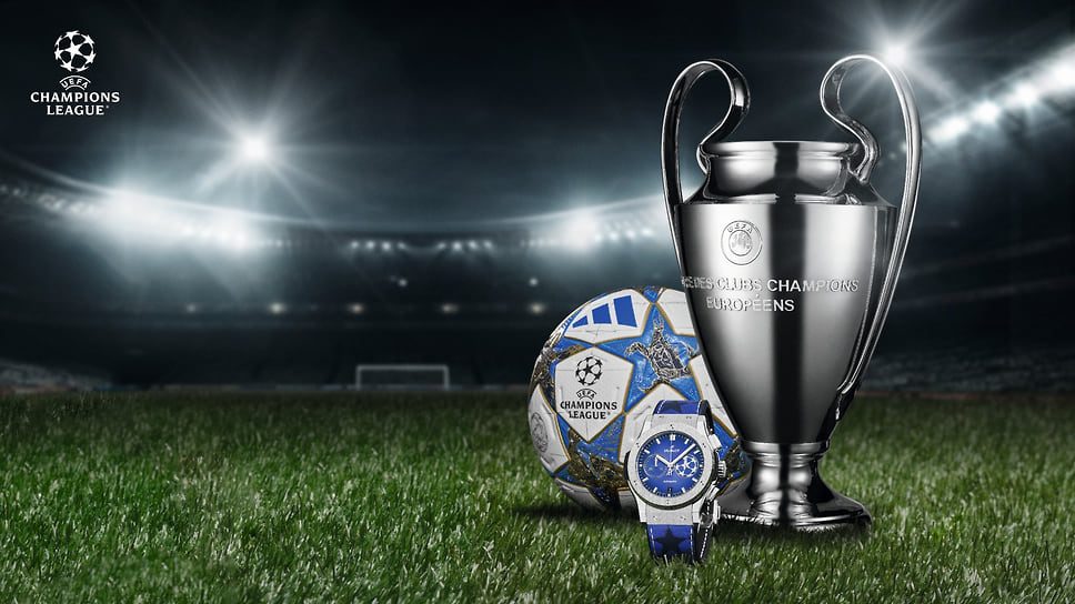 Часы Hublot Classic Fusion Chronograph UEFA Champions League Titanium