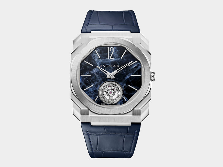 Часы Bvlgari Finissimo Blue Marble