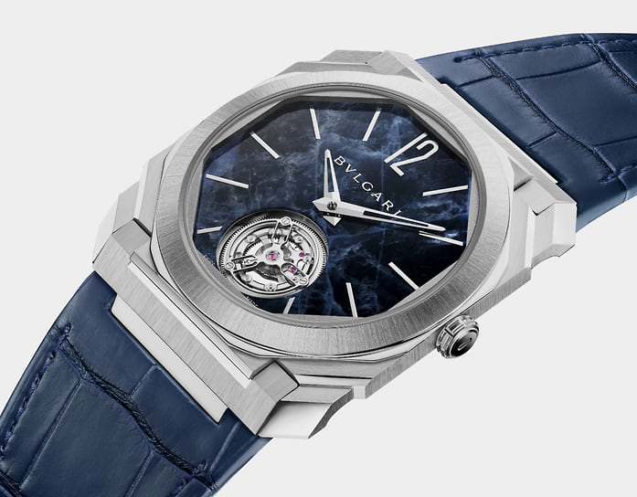 Часы Bvlgari Finissimo Blue Marble