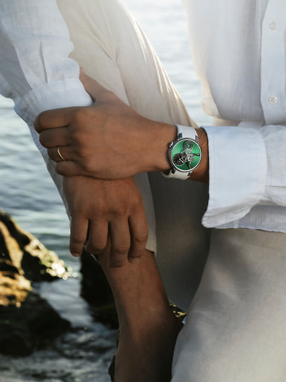 Часы MB&amp;F LM101 EVO Green