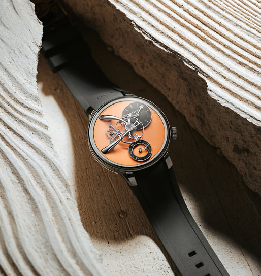 Часы MB&amp;F LM101 EVO Salmon