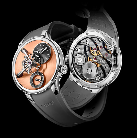Часы MB&amp;F LM101 EVO Salmon