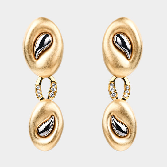 Серьги Coffee Dew, Mousson Atelier
