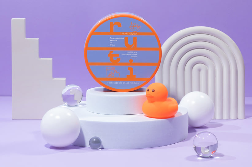 Ruti Get Well, интенсивная маска для ослабленных и обезвоженных волос. В составе: комплекс натуральных масел, пантенол