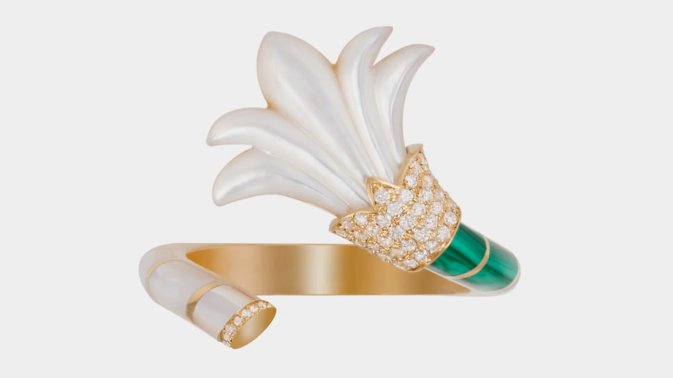 Кольцо Lotus с перламутром, L’Atelier Nawbar