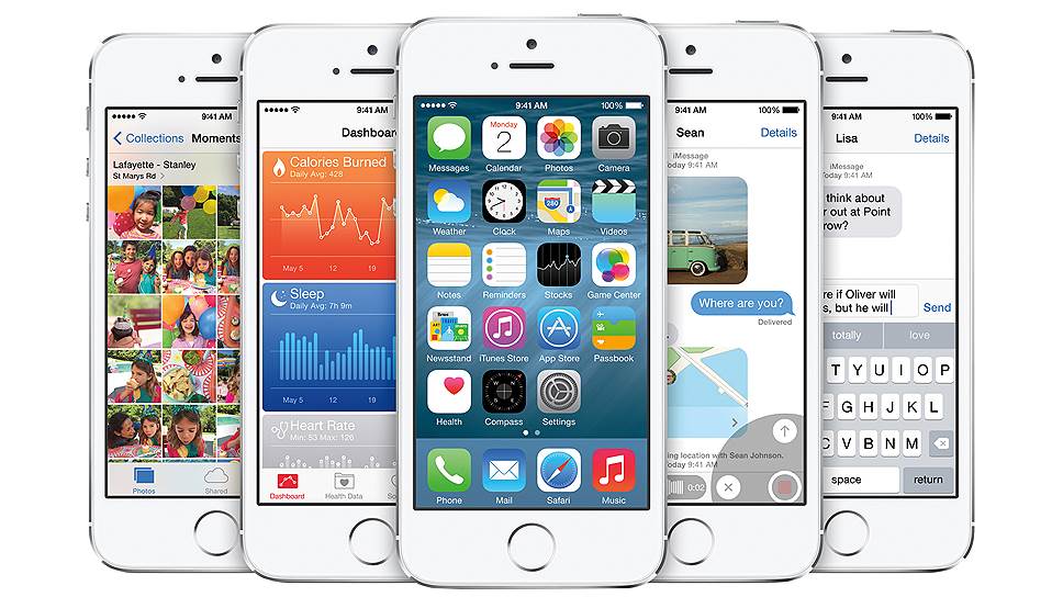 Внешне iOS 8 практически не отличается от седьмой версии, но внутри пользователя ждет масса нового и интересного 
