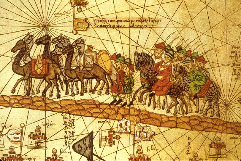 Путешествие Марко Поло по Великому шелковому пути стало легендарным для европейцев, но для восточных купцов того времени это было практически рутиной 
