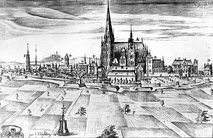 Первое готическое сооружение, аббатство Сен-Дени в предместьях Парижа, было построено в 1137–1144 годах