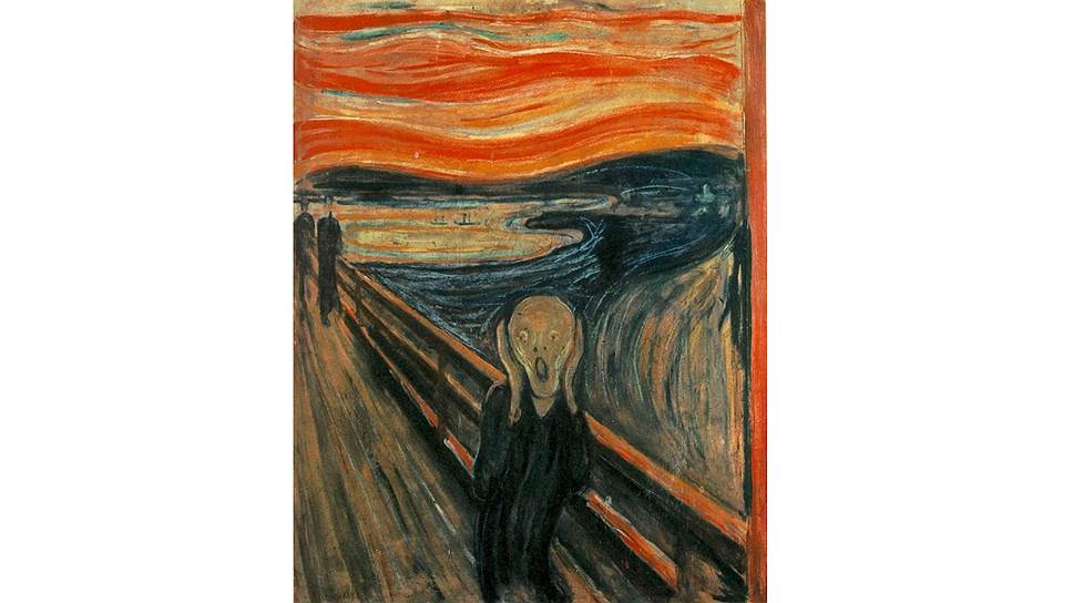 &quot;Крик&quot; Эдварда Мунка: картина, ставшая символом депрессивного состояния, была создана страдающим душевным расстройством художником 