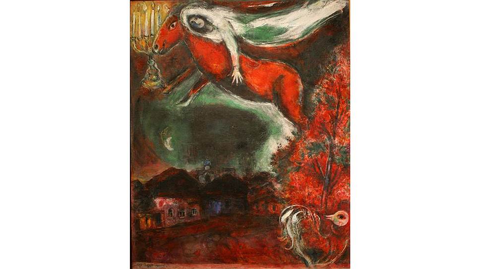 &quot;Ноктюрн&quot; Марка Шагала: разные периоды творчества &quot;художника цвета&quot;, как назвал его Пикассо, были связаны в том числе с его душевным состоянием 
