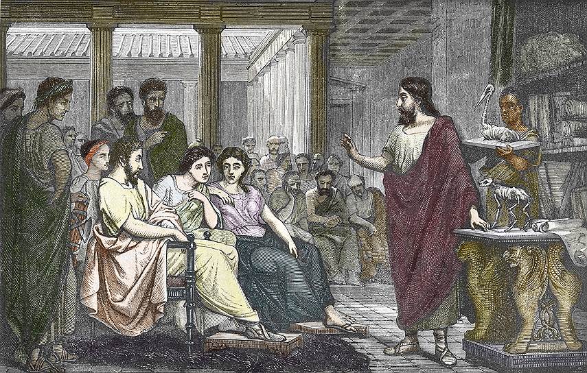 Древнегреческий врач и философ Гален подробно описал приемы, которыми пользовались Александрийская и Пергамская библиотеки в конкурентной борьбе 
