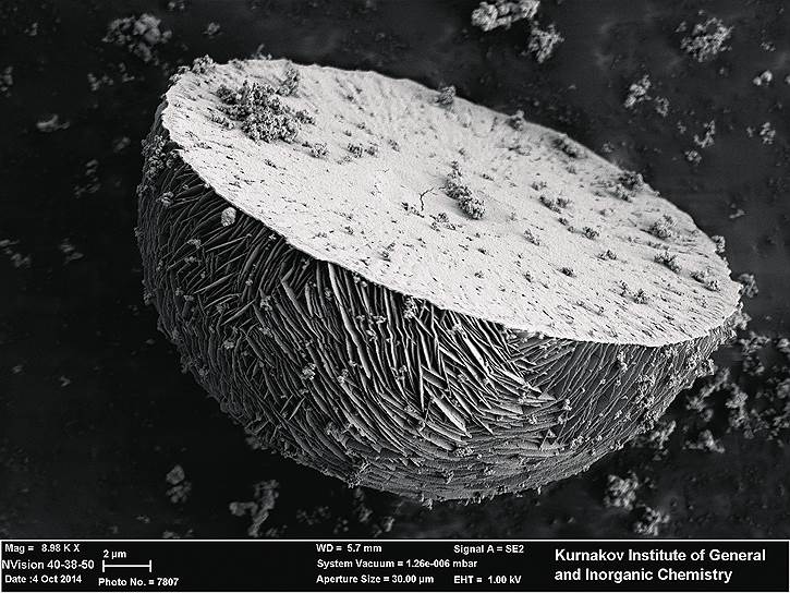 Микроструктура слоистых материалов на основе редкоземельных элементов церия