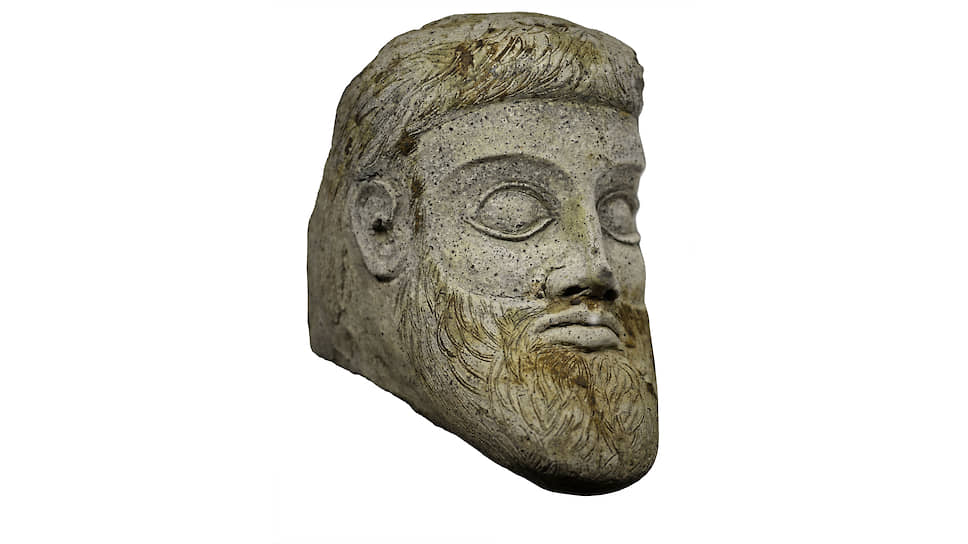 Скульптура, изображающая мужскую голову,— один из самых ярких предметов античного искусства, обнаруженных в Причерноморье в последние десятилетия
