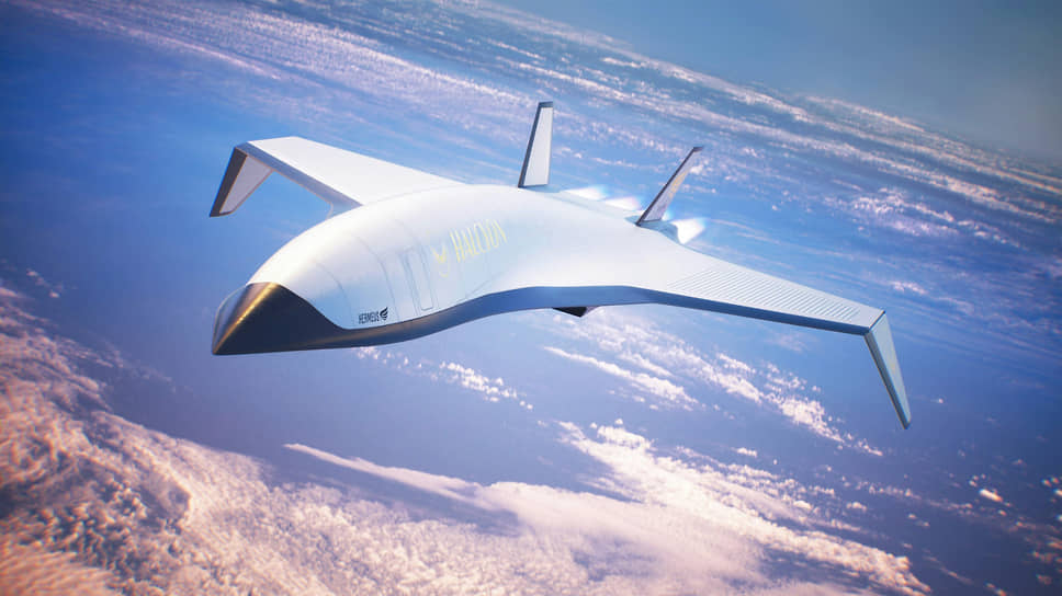 Еще одна разработка Hermeus —
гиперзвуковой самолет
Halcyon c ГПВРД