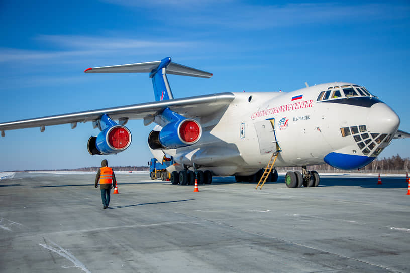 Ил-76МДК Центра подготовки космонавтов «Роскосмоса»