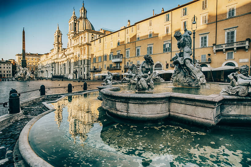 Фонтаны площади Навона